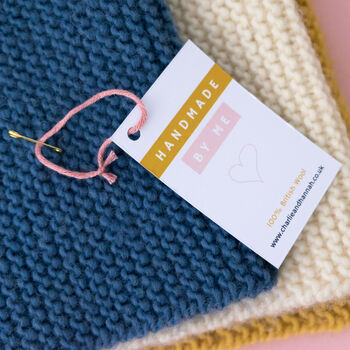 100% Wool Lizzie Scarf Knitting Kit, 4 of 5