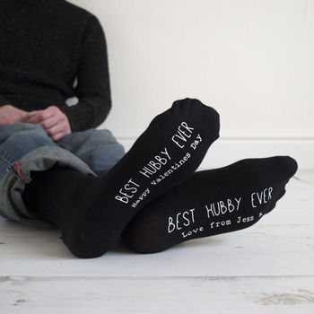 Best Husband Ever Personalised Socks, 3 of 3