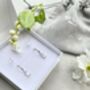 Earrings Set With Studs And Hoops, thumbnail 3 of 7