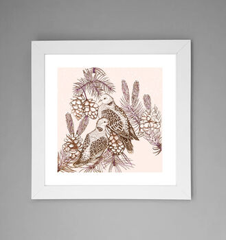 'Turtle Doves' Print, 2 of 3