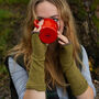 Long Alpaca Mittens, thumbnail 1 of 12