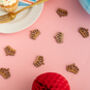 Wooden Crown Table Confetti Decoration, thumbnail 1 of 2
