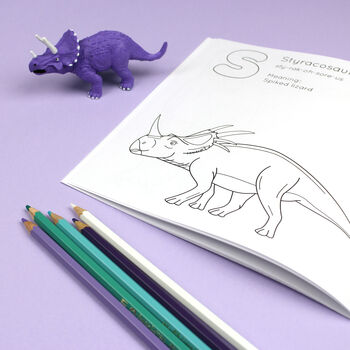 Abc Dinosaur Colouring Book, 7 of 8