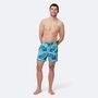 Father And Son Banana Leaf Print Matching Swim Shorts, thumbnail 3 of 8