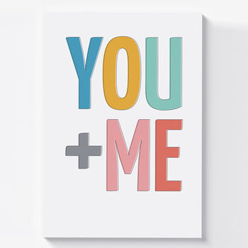 'You + Me' Print, 3 of 4