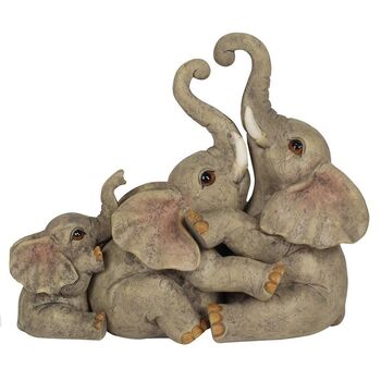 Elephant Family Ornament, 2 of 3
