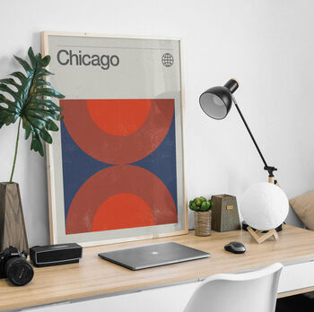 Chicago City Travel Print, 3 of 4
