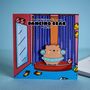 Cute Dancing Bear Enamel Pin, thumbnail 7 of 7