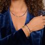Yolanda Necklace And Una Bracelet Kyanite Set, thumbnail 1 of 8