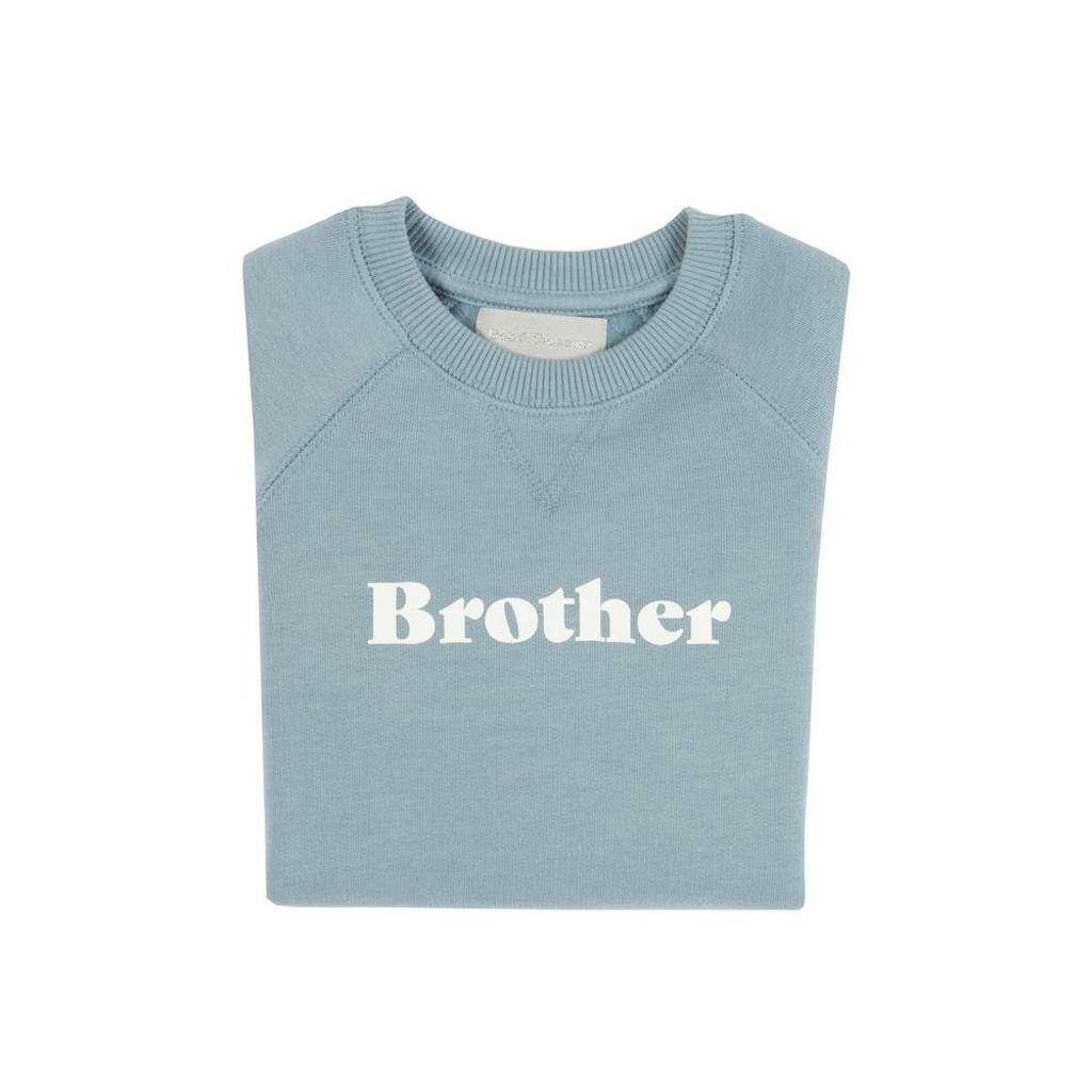 Sky Blue 'Brother' Sweatshirt, 1 of 2