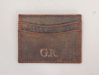 Leather Credit Card Holder, 4 of 12