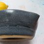 Handmade Ceramic Lemon Squeezer Denim Blue, thumbnail 5 of 6