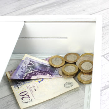 Personalised Unicorn Savings Money Box, 5 of 5