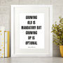 Personalised Favourite Quote Print, thumbnail 5 of 12