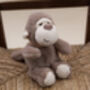 Personalised Huggy Lamb Soft Newborn Toy, thumbnail 9 of 12