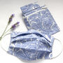 Personalised Set Of Two Face Coverings In Pouch, thumbnail 4 of 8