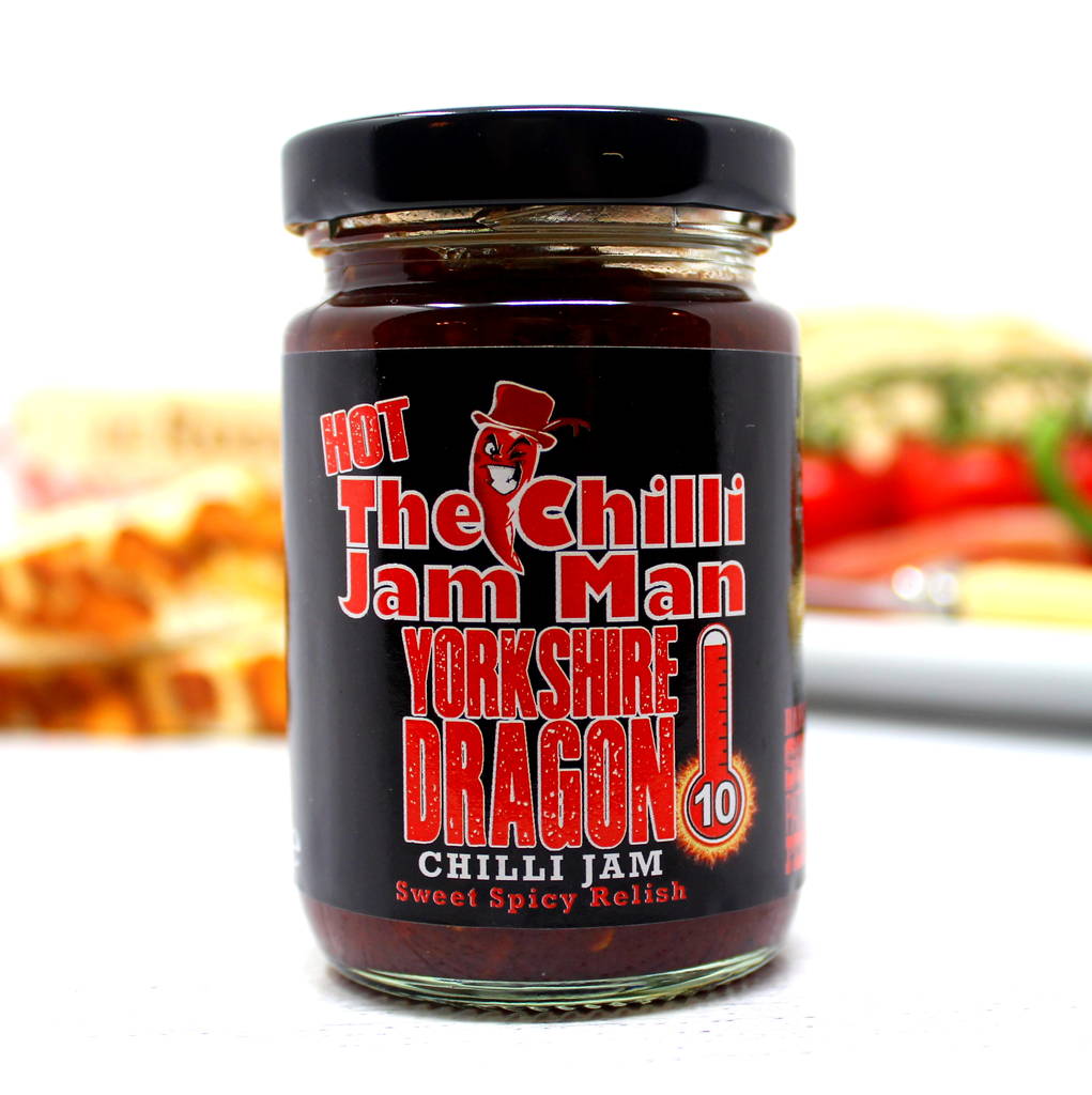 yorkshire dragon chilli jam by the chilli jam man