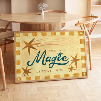You Are Magic Print, Nursery Print, Bedroom Art, 3 of 8