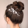 Silver Floral Swarovski Crystal Hair Vine Stella, thumbnail 7 of 12