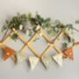 Woodland Bunting Personalised Wooden Garland, thumbnail 5 of 9