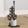 Cast Iron Vintage Free Standing Toilet Roll Holder, thumbnail 1 of 6