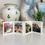 Personalised Travel Fold Out Lego® Brick Mini Photo Album Souvenir, thumbnail 1 of 4