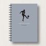 Personalised Football Lover's Journal Or Notebook, thumbnail 1 of 10