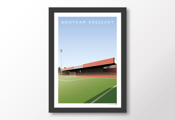 York City Bootham Crescent Poster, 8 of 8