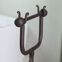 Vintage Twisted Standing Toilet Roll Holder, thumbnail 4 of 6