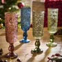 Set Of Four Fontaine Champagne Flutes, thumbnail 1 of 6