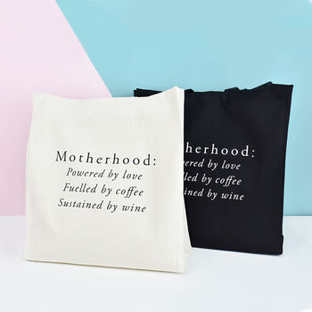 'Motherhood' Mum Tote Bag, 3 of 7