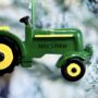 Personalised Green Tractor Decoration, thumbnail 2 of 3
