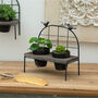 Standing Or Hanging Wall Small Planters Indoor Pot, thumbnail 1 of 4