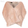 Pocket Stole For Bridal And Eveningwear In Fake Fur, thumbnail 6 of 9