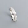 Recycled Silver Fingerprint Ring, thumbnail 3 of 6