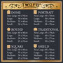 Gold On Charcoal Personalised Pub Sign / Man Cave Sign, thumbnail 7 of 7
