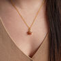 Sunstone Star Necklace, thumbnail 3 of 11