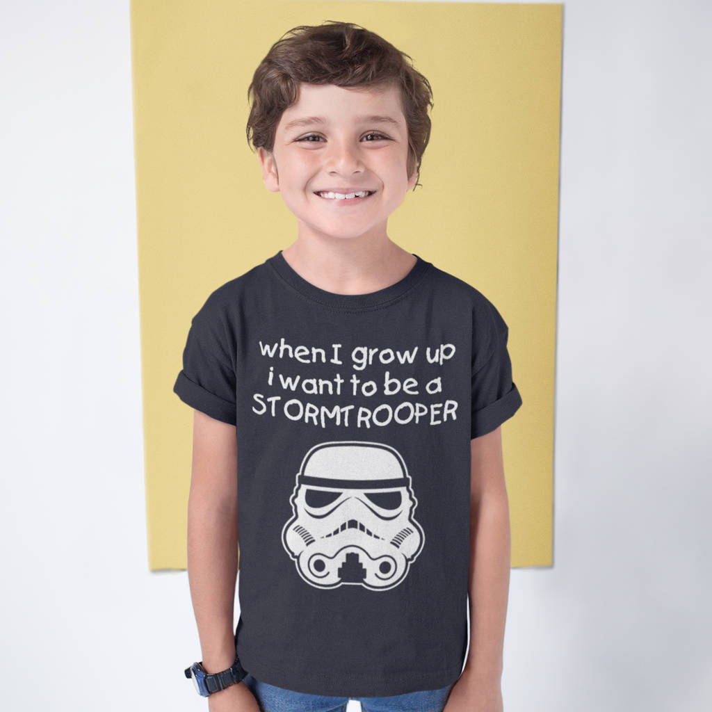 When I Grow Up…Stormtrooper Kid's T Shirt, 1 of 2