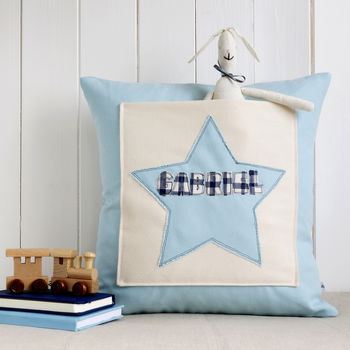 Personalised Pocket Cushion Gift For Boys, 2 of 12