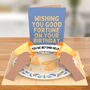 Un Fortunate Cookie 3D Pop Up Funny Birthday Wish 'You're Beyond Help' Card, thumbnail 1 of 8