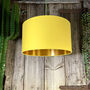 Banana Lampshade With Copper Or Gold Foil Lining, thumbnail 3 of 9
