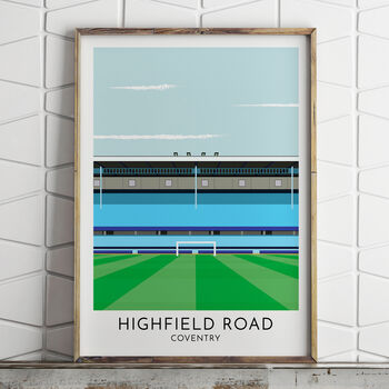 Custom Contemporary Print Of Any Football Stadium, 10 of 12