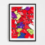 Bristol City Football Shirt Mash Up Print, thumbnail 2 of 3