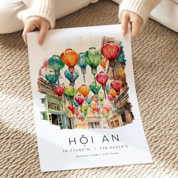 Vietnam Travel Poster Of Hoi An, 2 of 7