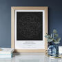 Personalised 'The Sky On This Day' Constellation Print, thumbnail 4 of 8