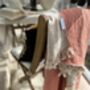 Puglia Cotton And Linen Modern, Double Sided Blanket Terracotta, thumbnail 11 of 12