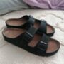 Leather Sandals With Memory Foam Insole, thumbnail 11 of 11