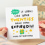 30th Birthday Card 'Your Twenties Have Expired', thumbnail 1 of 2