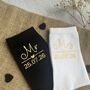 Personalised Mr And Mrs Wedding Day Socks, thumbnail 2 of 3