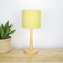 Linen Lime Green Lampshade, thumbnail 5 of 9